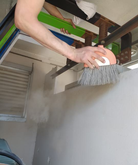 Trafo merkezi bakımında hücre ve bara temizliği